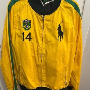 Ralph Lauren Yellow Polo Jacket